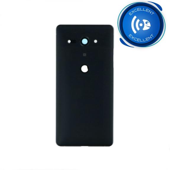 TAPA CON LENTE Y MARCO PARA SONY XPERIA XZ2 COMPACT NEGRO