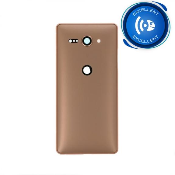 TAPA CON LENTE Y MARCO PARA SONY XPERIA XZ2 COMPACT ROSADO