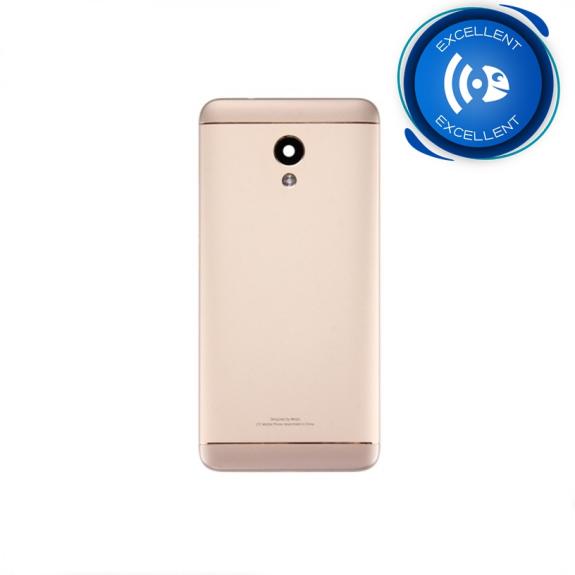 TAPA CUBRE BATERIA CON EMBELLECEDOR PARA MEIZU M5S DORADO