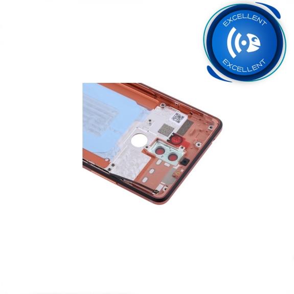 TAPA CUBRE BATERIA CON EMBELLECEDOR PARA NOKIA 7 PLUS NEGRO