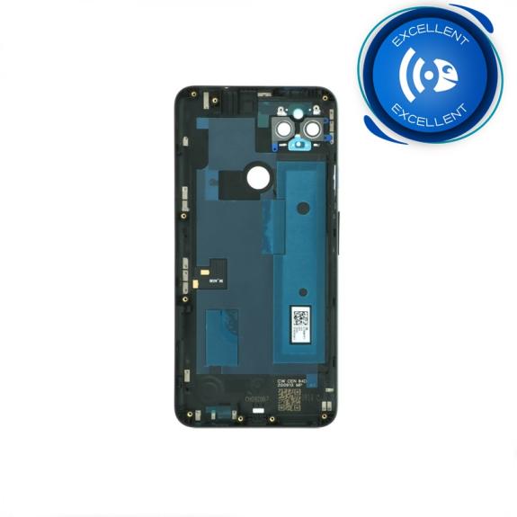 TAPA CUBRE BATERIA CON LENTE PARA GOOGLE PIXEL 4A 5G NEGRO