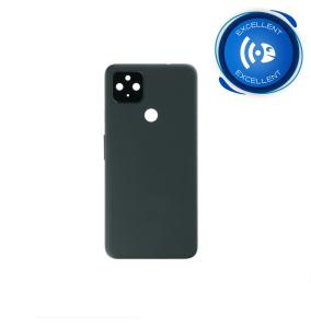 TAPA CUBRE BATERIA CON LENTE PARA GOOGLE PIXEL 4A 5G NEGRO