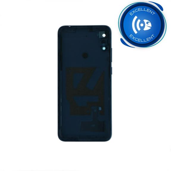 TAPA CUBRE BATERIA CON LENTE PARA HUAWEI Y6 PRO 2019 AZUL