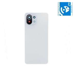 Tapa para Xiaomi Mi 11 Lite 5G blanco con lente EXCELLENT