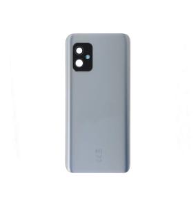 Tapa para Asus Zenfone 8 plateado con adhesivo