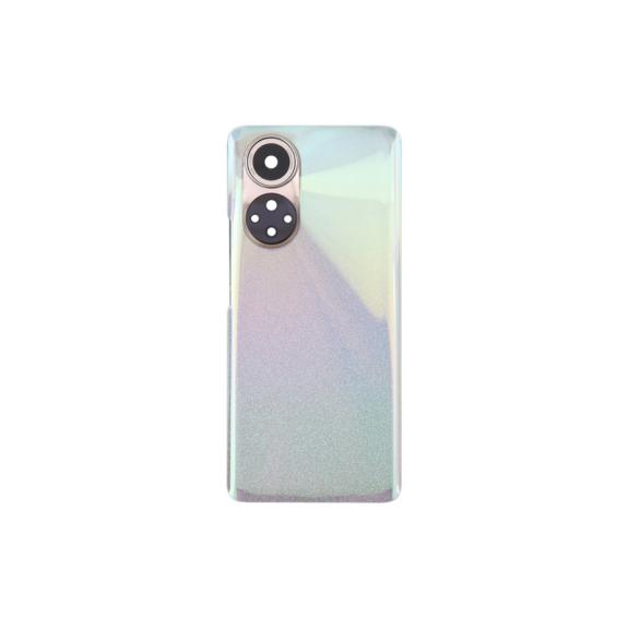 Tapa Para Huawei Honor 50 en color plateado