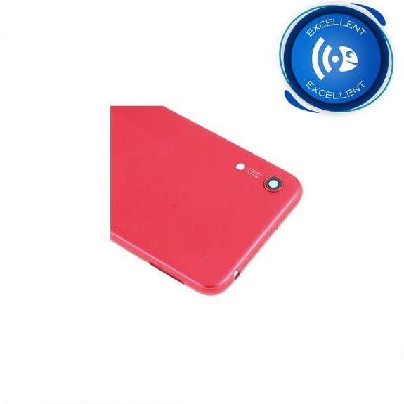 Tapa para Huawei Honor Play 8A con embellecedor rojo EXCELLENT