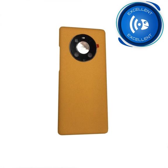 Tapa para Huawei Mate 40 Pro con embellecedor amarillo EXCELLENT