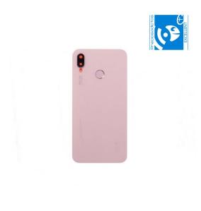 Tapa para Huawei P20 Lite / Nova 3E con embellecedor rosa