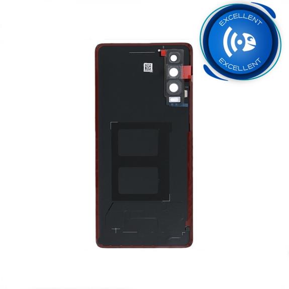 Tapa para Huawei P30 blanco perla con lente EXCELLENT