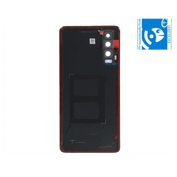 Tapa para Huawei P30 negro con lente EXCELLENT