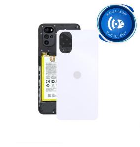 Tapa para Motorola Moto G22 blanco EXCELLENT