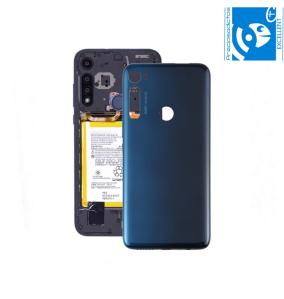 Tapa para Motorola Moto One Fusion Plus azul EXCELLENT