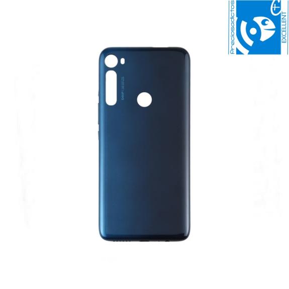 Tapa para Motorola Moto One Fusion Plus azul EXCELLENT