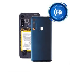 Tapa para Motorola Moto One Fusion Plus azul EXCELLENT