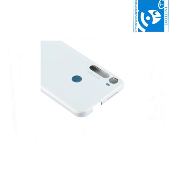 Tapa para Motorola Moto One Fusion Plus blanco EXCELLENT