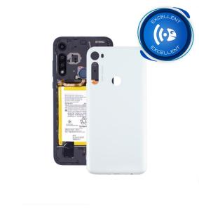 Tapa para Motorola Moto One Fusion Plus blanco EXCELLENT