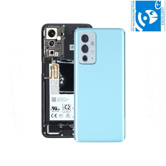 Tapa para Oneplus 9RT 5G con embellecedor azul EXCELLENT