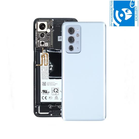 Tapa para Oneplus 9RT 5G con embellecedor plateado EXCELLENT