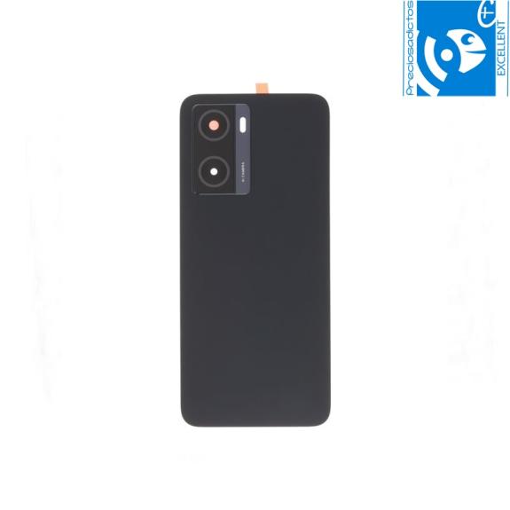 Tapa para Oppo A57 4G negro con adhesivo EXCELLENT