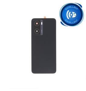 Tapa para Oppo A57 4G negro con adhesivo EXCELLENT