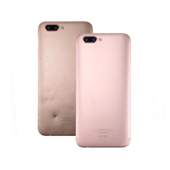 Tapa para Oppo R11 dorado-rosa