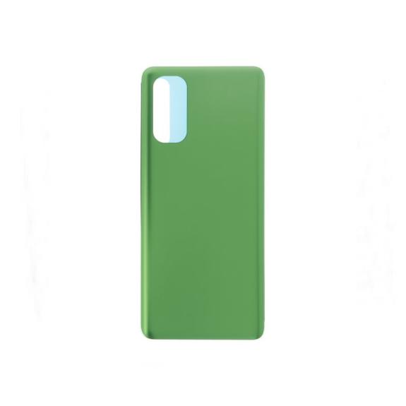 Tapa para Oppo Reno4 Pro 5G verde con adhesivo