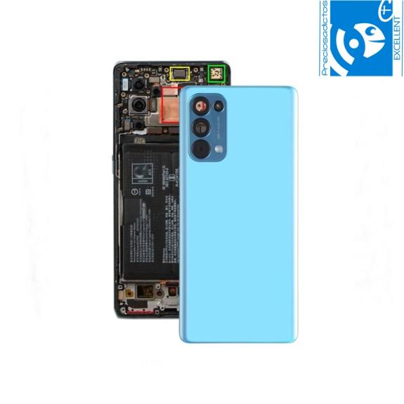 Tapa para Oppo Reno5 Pro 5G azul EXCELLENT