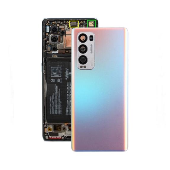 Tapa para Oppo Reno5 Pro Plus 5G / Find X3 Neo naranja