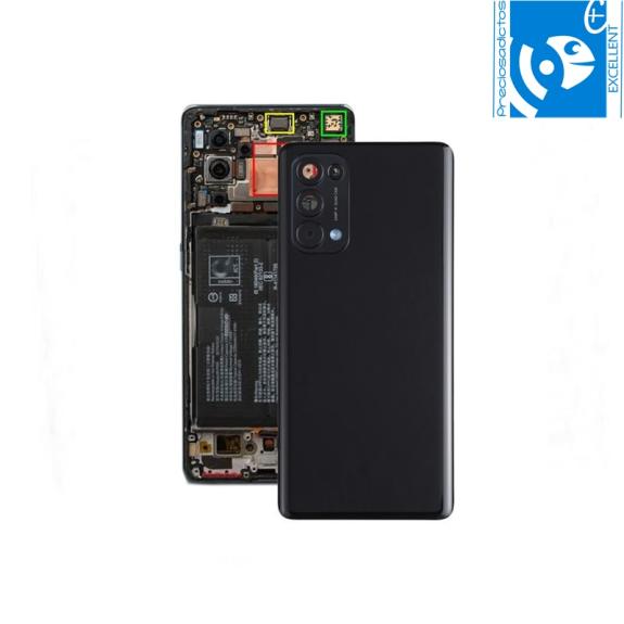 Tapa para Oppo Reno5 Pro 5G negro EXCELLENT