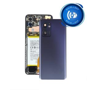 Tapa para Oppo Reno7 5G con embellecedor negro EXCELLENT