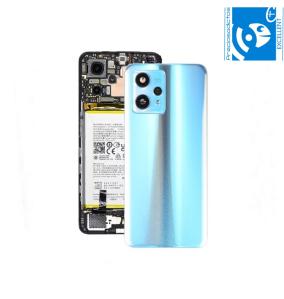 Tapa para Realme 9 Pro Plus con embellecedor azul EXCELLENT