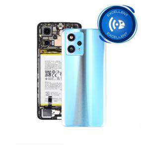 Tapa para Realme 9 Pro Plus con embellecedor azul EXCELLENT