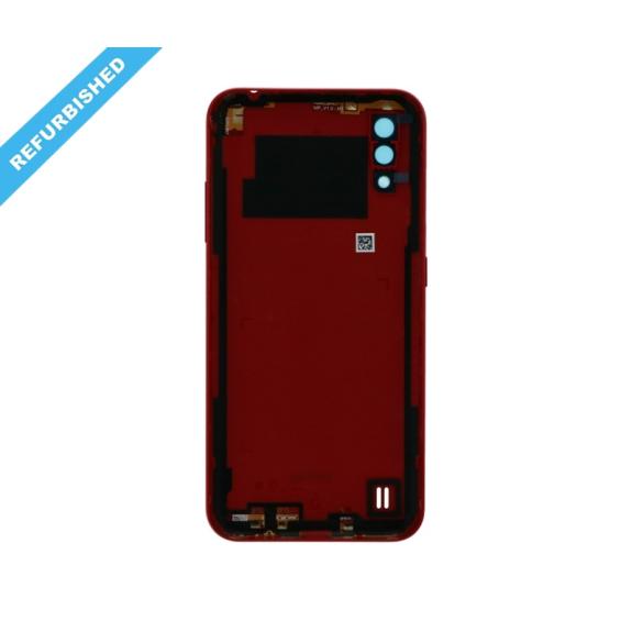 Tapa para Samsung Galaxy A01 rojo con lente | REFURBISHED