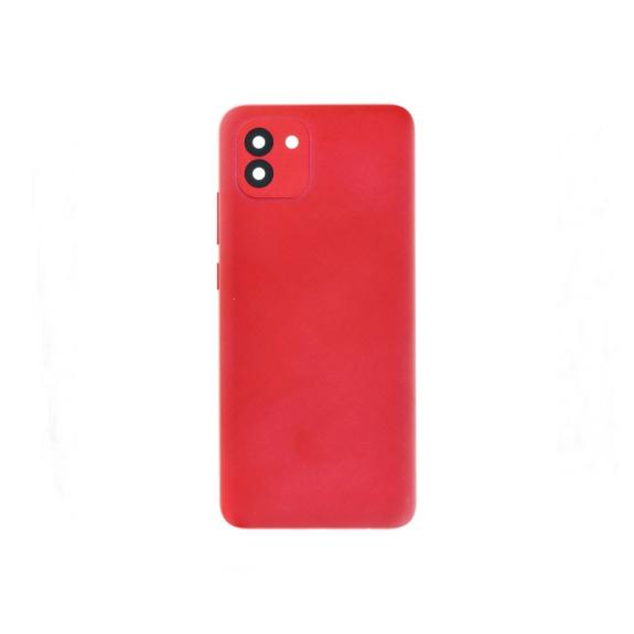 Tapa para Samsung Galaxy A03 rojo