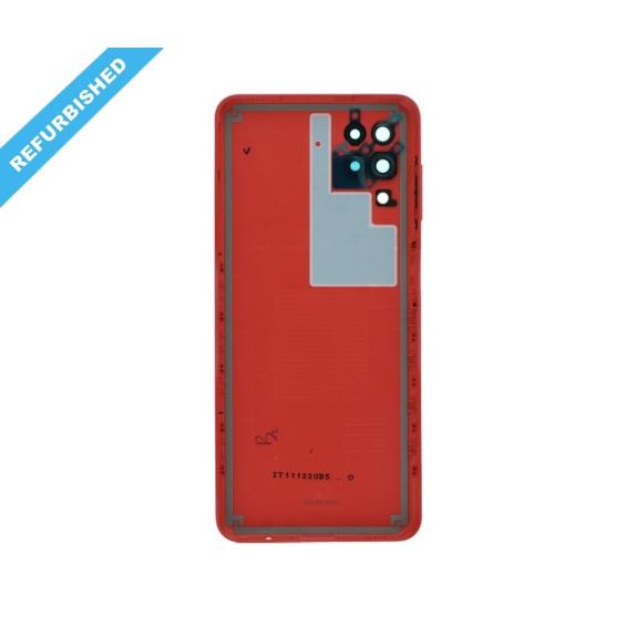 Tapa para Samsung Galaxy A12 rojo con embellecedor | REFURBISHED