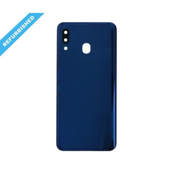 Tapa para Samsung Galaxy A20 azul con lente | REFURBISHED