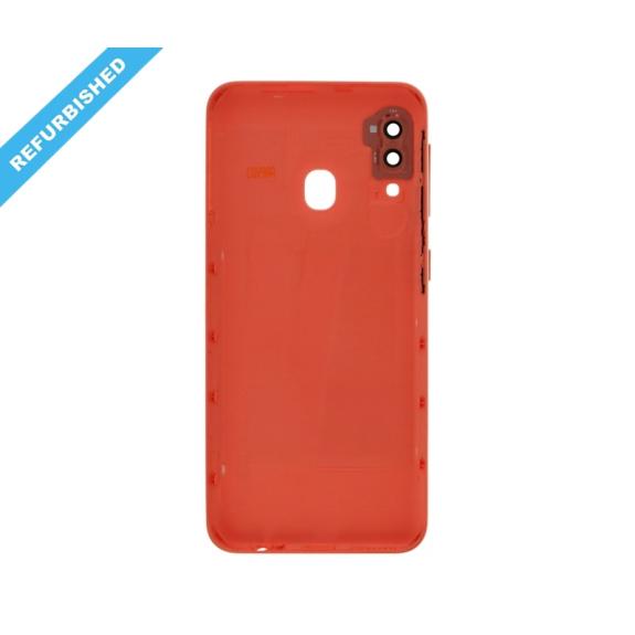 Tapa para Samsung Galaxy A20E naranja con lente | REFURBISHED