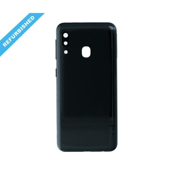 Tapa para Samsung Galaxy A20E negro con lente | REFURBISHED