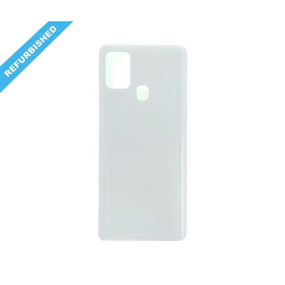Tapa para Samsung Galaxy A21S blanco con adhesivo | REFURBISHED
