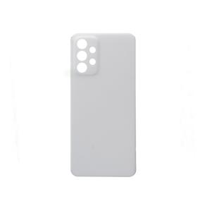 Tapa para Samsung Galaxy A23 blanco con adhesivo