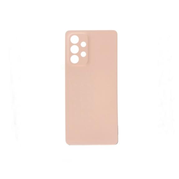 Tapa para Samsung Galaxy A53 5G rosa con adhesivo