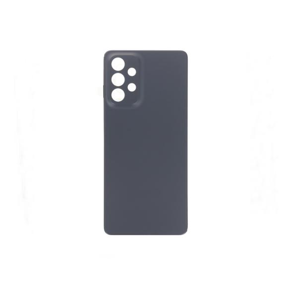 Tapa para Samsung Galaxy A73 5G gris con adhesivo