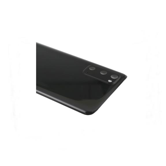 Tapa para Samsung Galaxy S20 con embellecedor negro