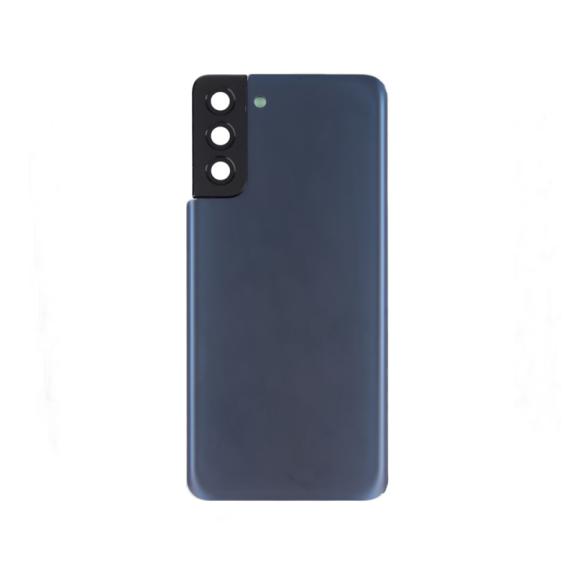Tapa para Samsung Galaxy S21 Plus 5G con embellecedor azul