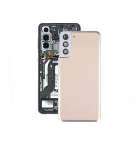 Tapa para Samsung Galaxy S21 Plus 5G con embellecedor dorado