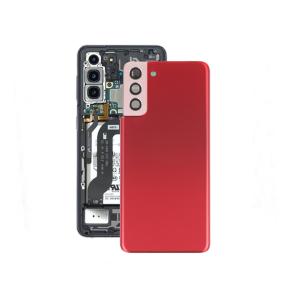 Tapa para Samsung Galaxy S21 Plus 5G con embellecedor rojo