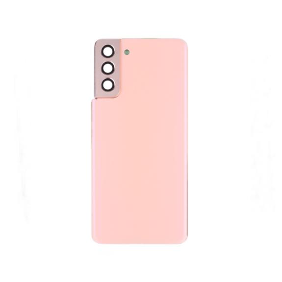 Tapa para Samsung Galaxy S21 Plus 5G con embellecedor rosa