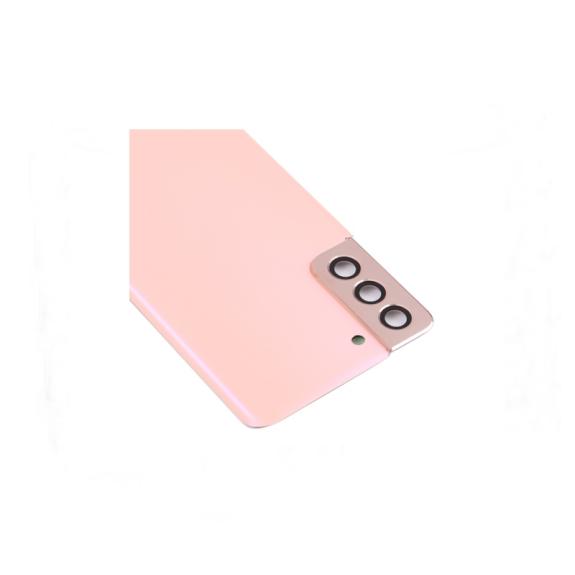 Tapa para Samsung Galaxy S21 Plus 5G con embellecedor rosa