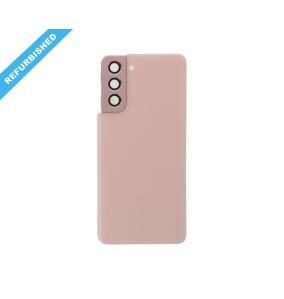 Tapa para Samsung Galaxy S21 5G rosa con lente | REFURBISHED